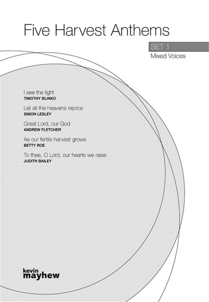 Five Harvest Anthems Set 1